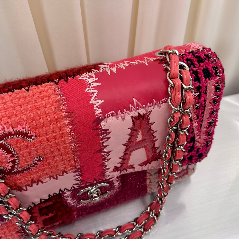 CHANEL PATCHWORK BAG RARE - Picture 3 of 16
